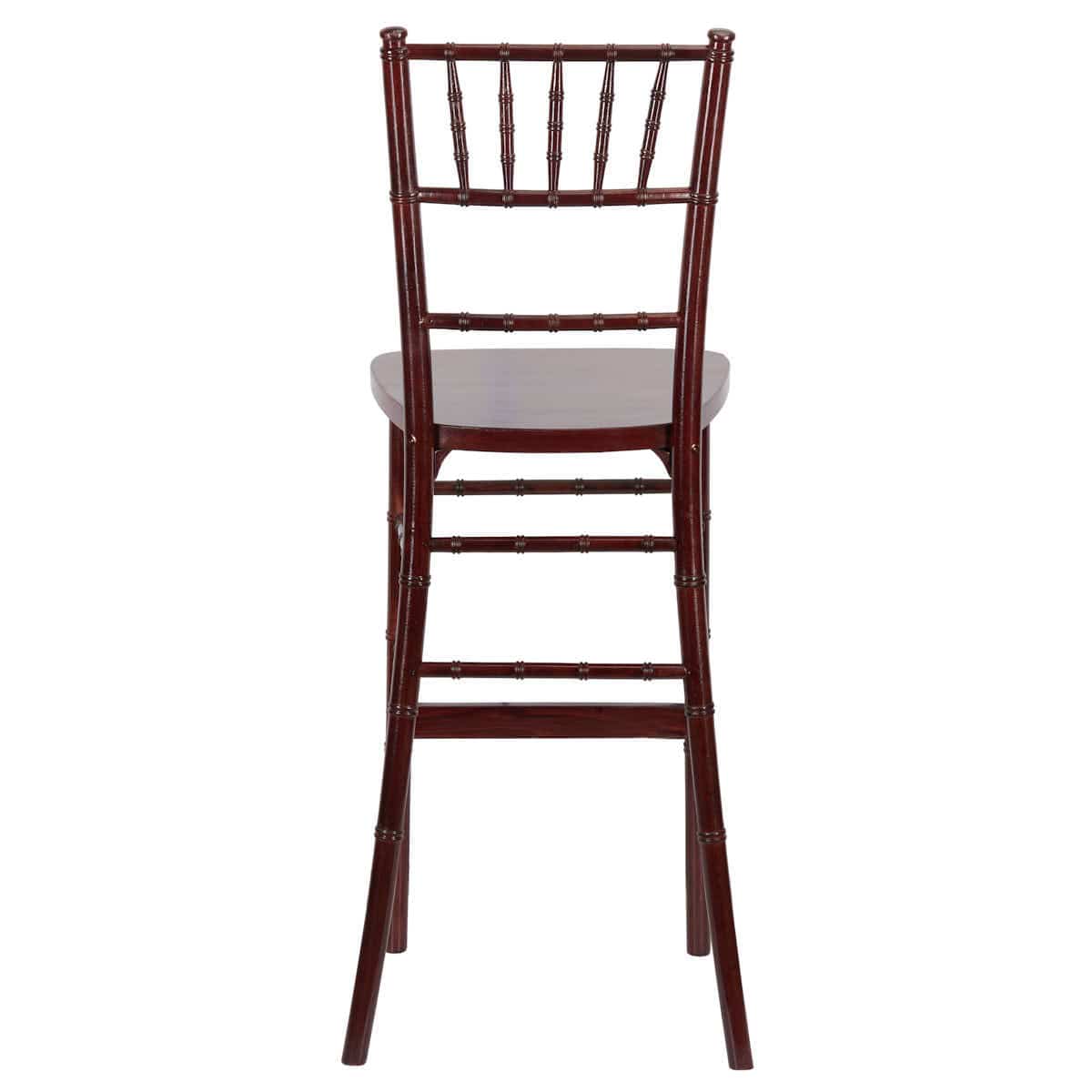 Chivari Mahogany Red Wine ToughWood™ Chiavari Barstool BCWM-ZG-T