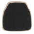 Chivari Beige 1.75" Thick Fabric Panel Back Chiavari Chair Cushion and SlipNot™ Technology CUSHPANFAB-BGE-A
