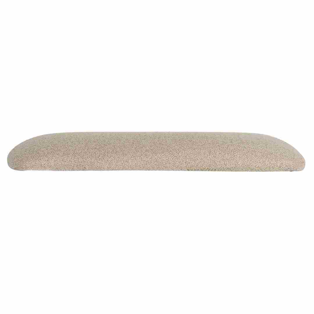 Chivari Beige 1.75" Thick Fabric Panel Back Chiavari Chair Cushion and SlipNot™ Technology CUSHPANFAB-BGE-A