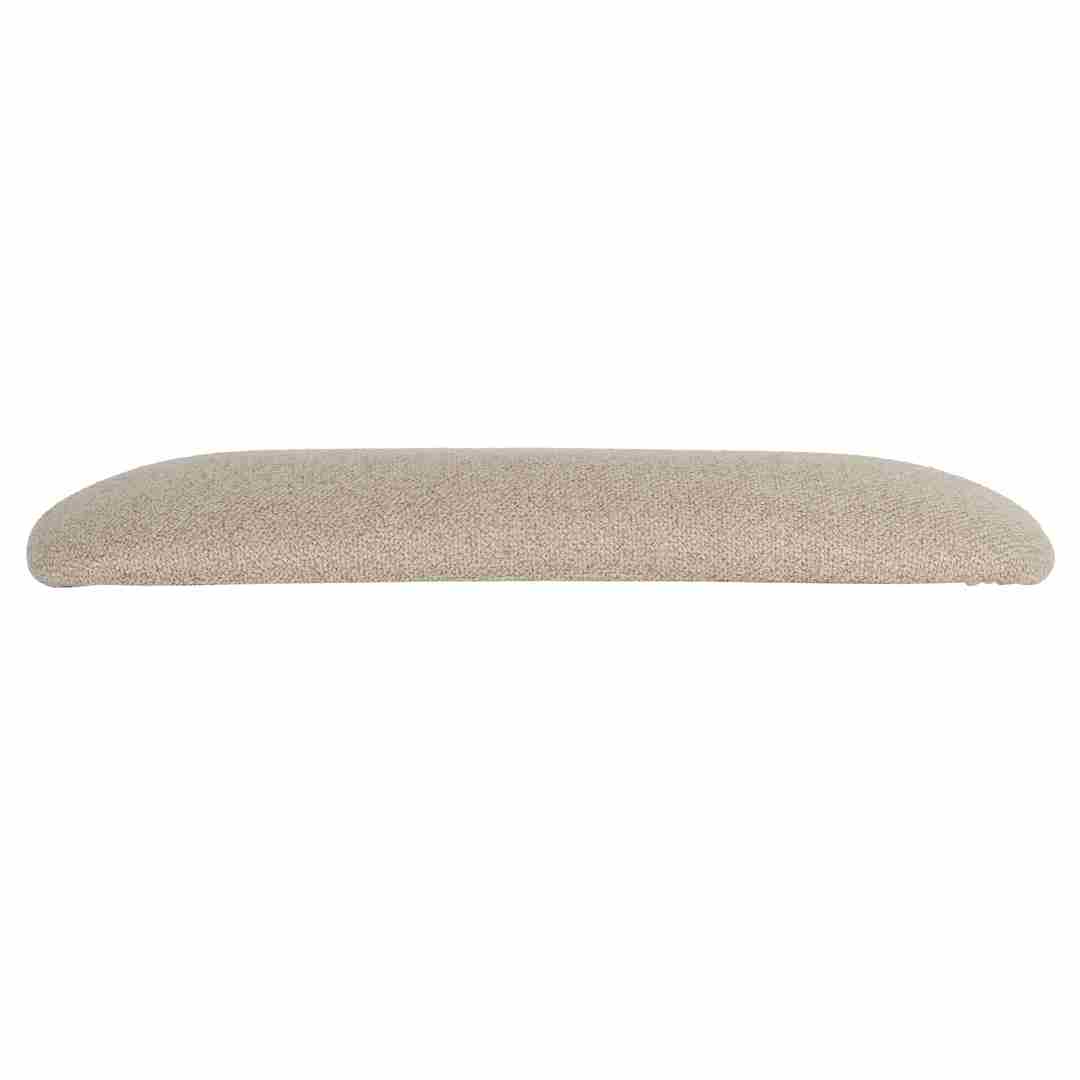 Chivari Beige 1.75" Thick Fabric Panel Back Chiavari Chair Cushion and SlipNot™ Technology CUSHPANFAB-BGE-A