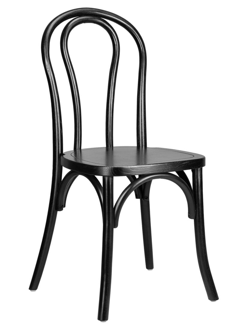Chivari Black ToughWood™ Bentwood Chair CBWB-ZG-T