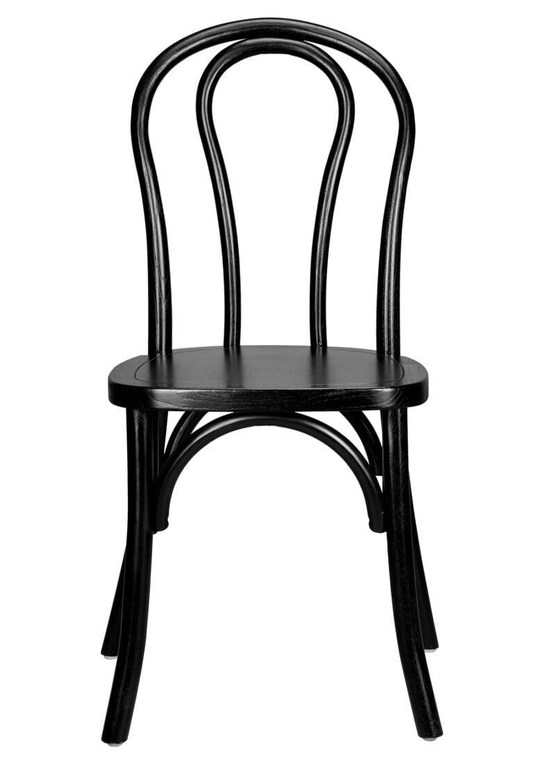 Chivari Black ToughWood™ Bentwood Chair CBWB-ZG-T