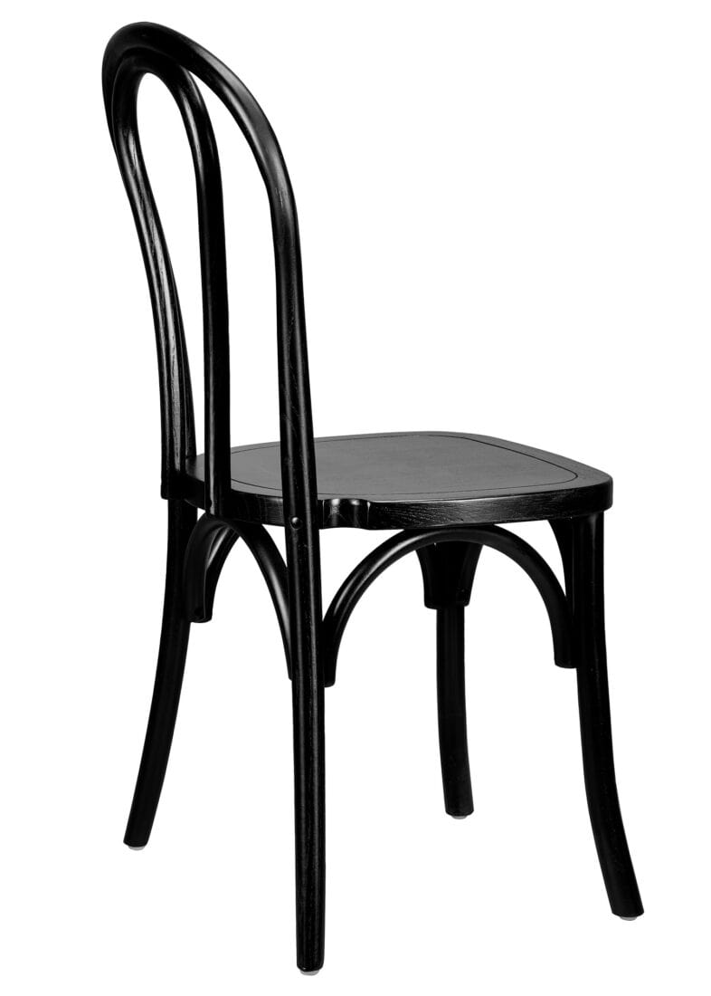 Chivari Black ToughWood™ Bentwood Chair CBWB-ZG-T