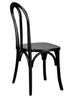 Chivari Black ToughWood™ Bentwood Chair CBWB-ZG-T