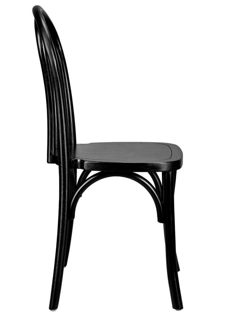 Chivari Black ToughWood™ Bentwood Chair CBWB-ZG-T