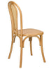Chivari Natural Resin Bentwood Chair with Rattan Back CBRN-RN-ZG-T