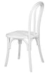 Chivari White Resin Bentwood Chair CBRW-ZG-T