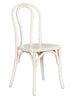 Chivari White Distressed ToughWood™ Bentwood Chair CBWW-ZG-T