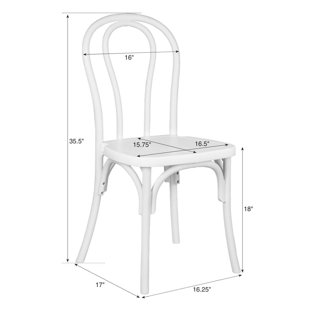 Chivari Natural Resin Bentwood Chair CBRN-ZG-T
