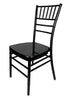 Chivari Black Aluminum Chiavari Chair CCAB-AX-T