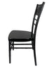 Chivari Black Aluminum Chiavari Chair CCAB-AX-T
