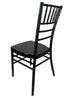 Chivari Black Aluminum Chiavari Chair CCAB-AX-T