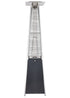 Chivari Black Propane Pyramid Patio Heater 43000 BTU with Cover HEAT-PYR43KBTU-BLK