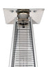 Chivari Black Propane Pyramid Patio Heater 43000 BTU with Cover HEAT-PYR43KBTU-BLK