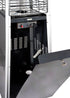Chivari Black Propane Pyramid Patio Heater 43000 BTU with Cover HEAT-PYR43KBTU-BLK