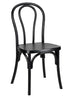 Chivari Black Resin Bentwood Chair CBRB-ZG-T