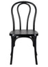 Chivari Black Resin Bentwood Chair CBRB-ZG-T