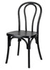 Chivari Black Resin Bentwood Chair CBRB-ZG-T