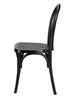 Chivari Black Resin Bentwood Chair CBRB-ZG-T
