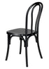 Chivari Black Resin Bentwood Chair CBRB-ZG-T