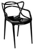 Chivari Black Resin Orbit Chair CSRB-ZG-T