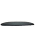 Chivari Black Licorice Round Vinyl Panel Back Back Cushion CUSH-PANVIN-RDBLA-ZG-T