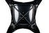 Chivari Black Hi Gloss Tolix Style Metal Chair CTMB-AX-T