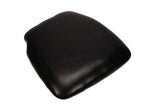 Black  1.75" Vinyl Panel Back Chiavari Cushion with SlipNot™ Technology