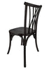 Chivari Black ToughWood™ Willow Chair CWWB-AX-T