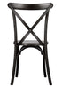Chivari Black ToughWood™ Cross Back Chair CXWB-AX-T