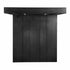Chivari 72" x 30" Black Farm Table Conversion Kit for Banquet Tables TFARMCKT7230-BLK-AX-T