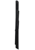Chivari Black WoodGrain™ Resin Folding Chair with Black Vinyl Seat CFRBB-A