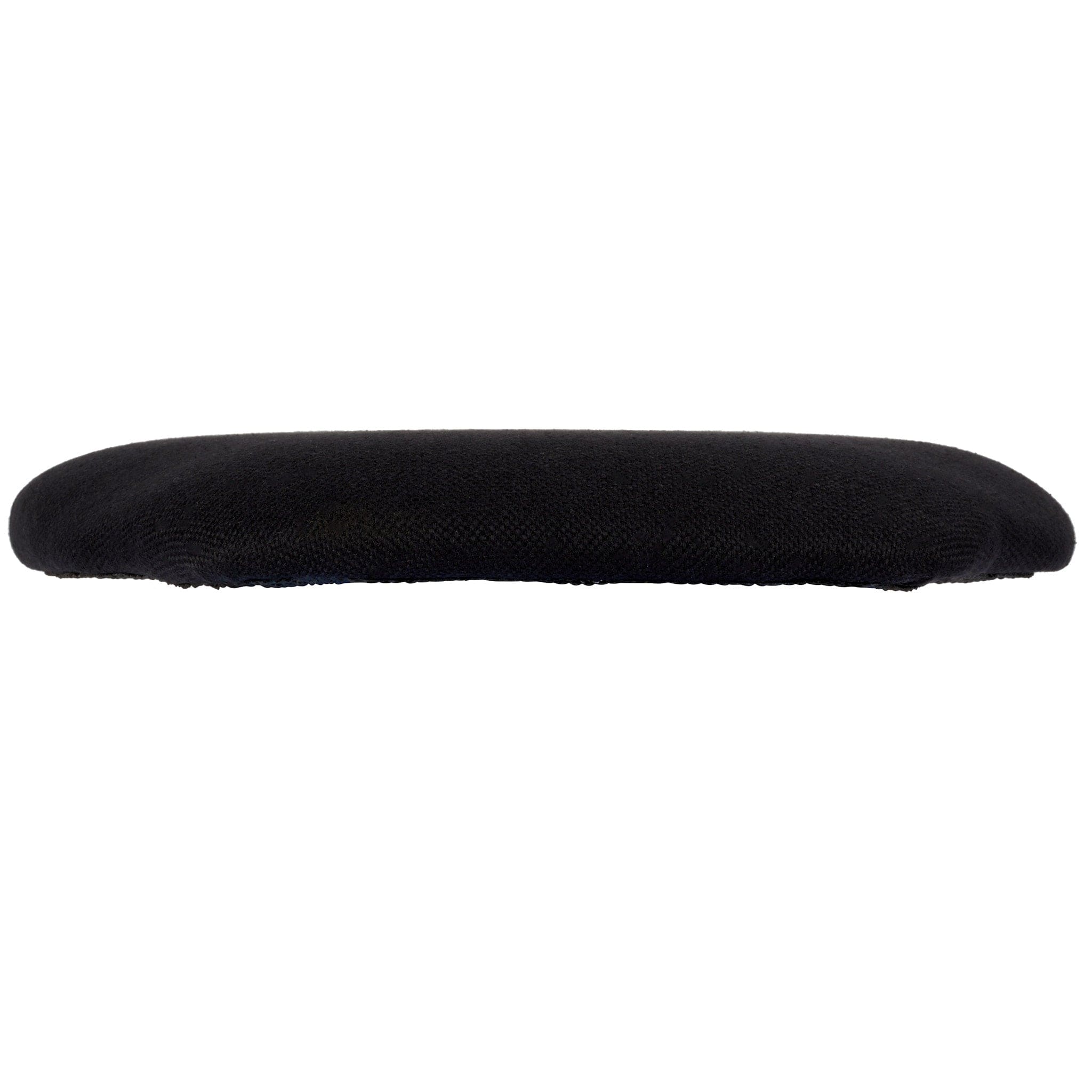 Chivari Black 1.75" Thick Fabric Panel Back Chiavari Chair Cushion and SlipNot™ Technology CUSHPANFAB-BLK-A