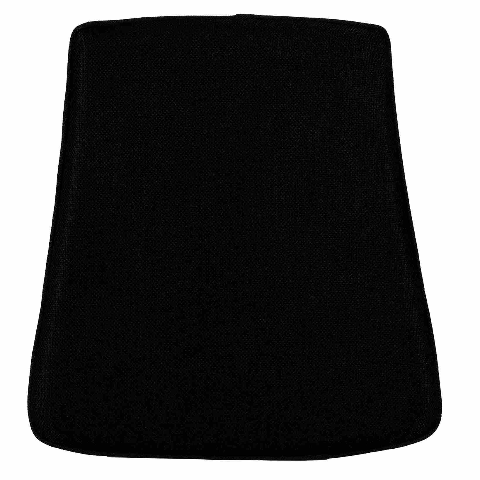 Chivari Black 1.25" Thick Cushion for Sophia Ghost Chair with SlipNot™ Technology CUSHSPH-BLK-A