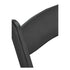 Chivari Black WoodGrain™ Resin Folding Chair with Black Vinyl Seat CFRBB-A