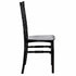 Chivari Black BasicResin™ Chiavari Chair CCPB-SG-T