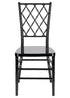 Chivari Black Diamond Back Chair - 4 Pack - Some Assembly Required CDRB-U-ZG-T-4