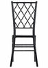 Chivari Black Diamond Back Chair - 4 Pack - Some Assembly Required CDRB-U-ZG-T-4