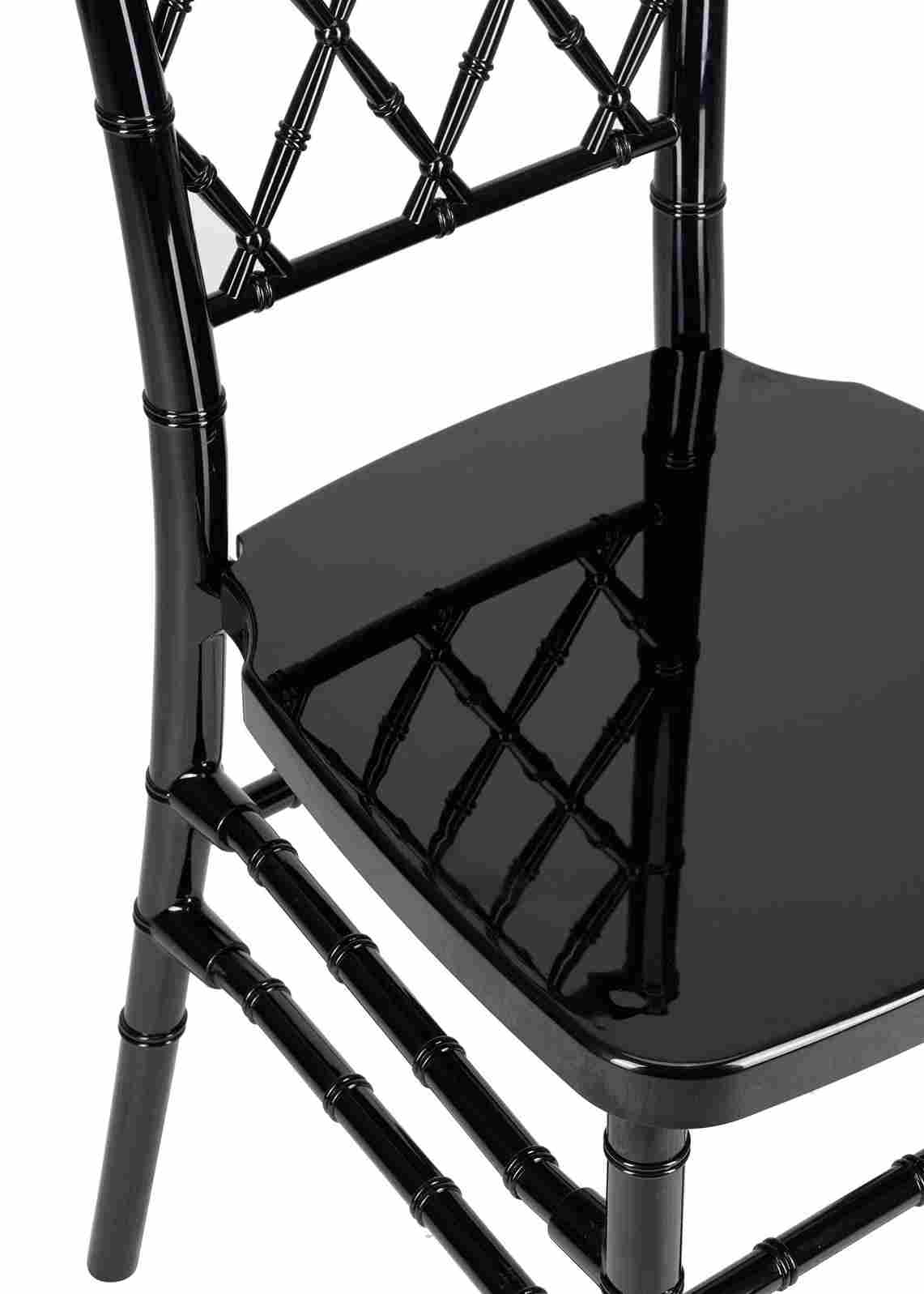 Chivari Black Diamond Back Chair - 4 Pack - Some Assembly Required CDRB-U-ZG-T-4