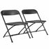 Chivari 80 Pack Black Large Poly Folding Clip to connect Poly Chairs PARTS-FOLD-POLY-CLIP-BL80L