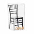 Chivari Black Mini Chiavari Chair 1:6 Scale Model CCRB-TY-AX