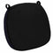 Chivari Black 2.0" Thick Willow Wood Velcro Strap Cushion CUSHWWSTRAPBLK-T