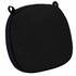 Chivari Black 2.0" Thick Willow Wood Velcro Strap Cushion CUSHWWSTRAPBLK-T