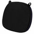 Chivari Black 2.0" Thick Willow Wood Velcro Strap Cushion CUSHWWSTRAPBLK-T