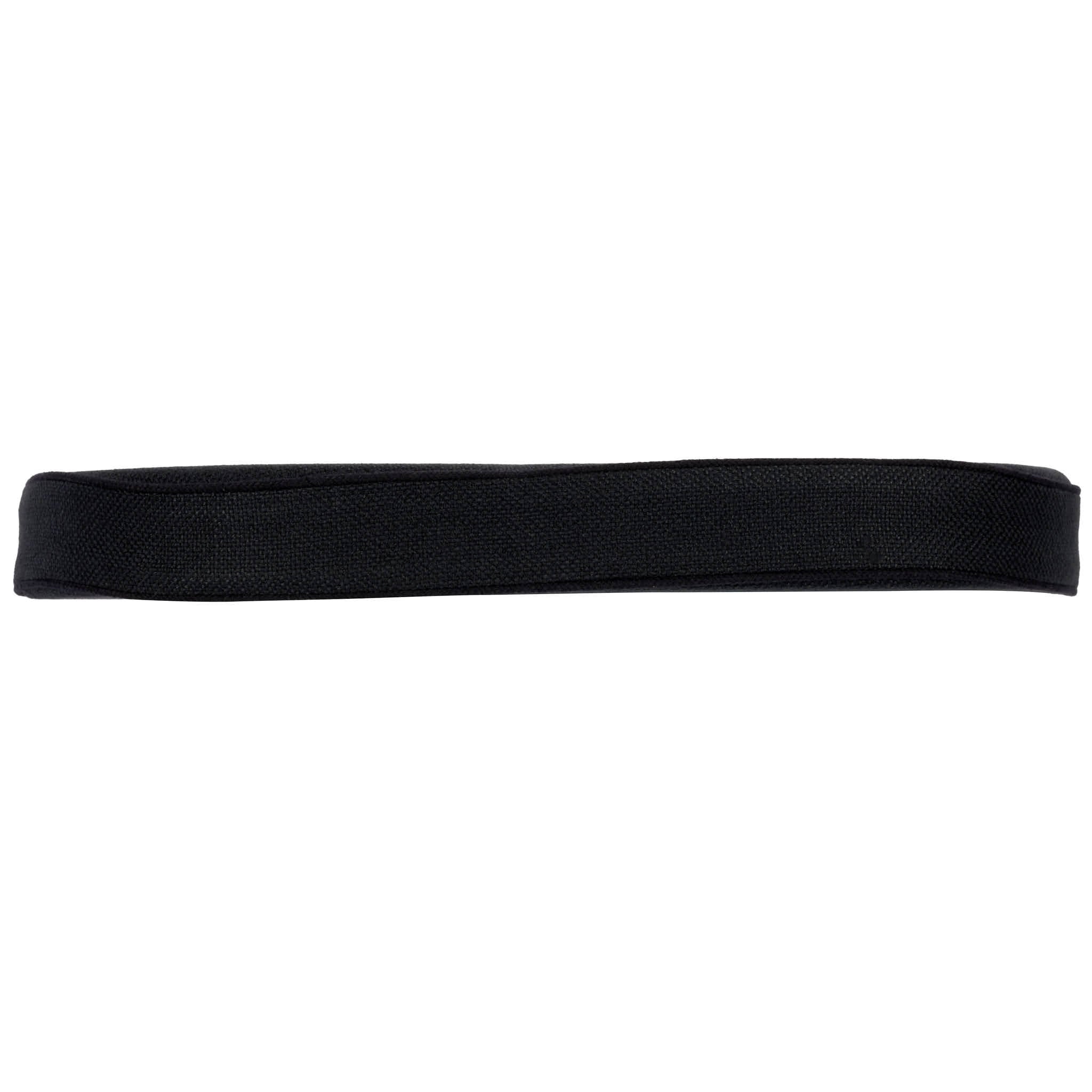 Chivari Black 2.0" Thick Willow Wood Velcro Strap Cushion CUSHWWSTRAPBLK-T