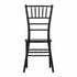 Chivari Black Woodgrain™ Resin Steel Skeleton Chiavari Chair CCRBB-STEEL-AX-T