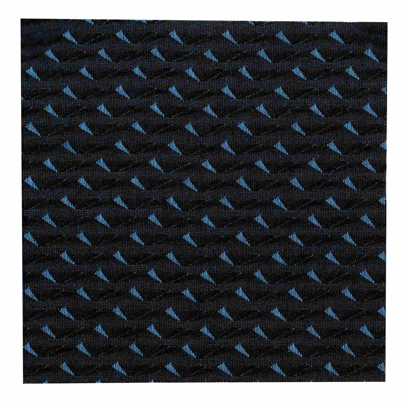 Chivari Navy Blue Patterned Fabric Color Swatch Sample for Banquet and Church Chairs SW-F-NBPAT-ZF