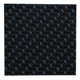 Navy Blue Patterned Fabric Color Swatch Sample for Banquet and Church Chairs