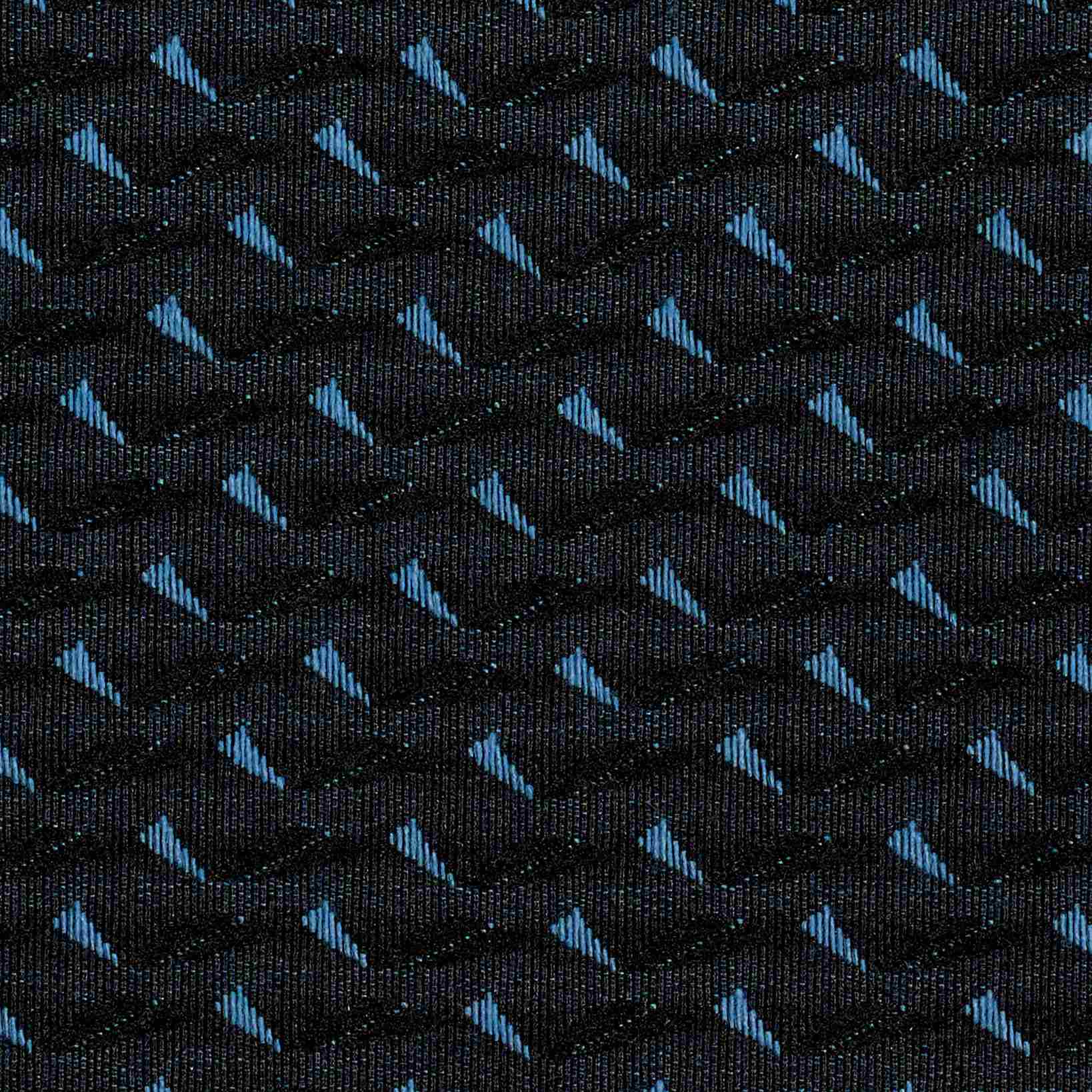 Chivari Navy Blue Patterned Fabric Color Swatch Sample for Banquet and Church Chairs SW-F-NBPAT-ZF