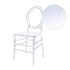 Chivari Clear Resin ProClear™ Oval Ring Chair CORRC-ZG-T